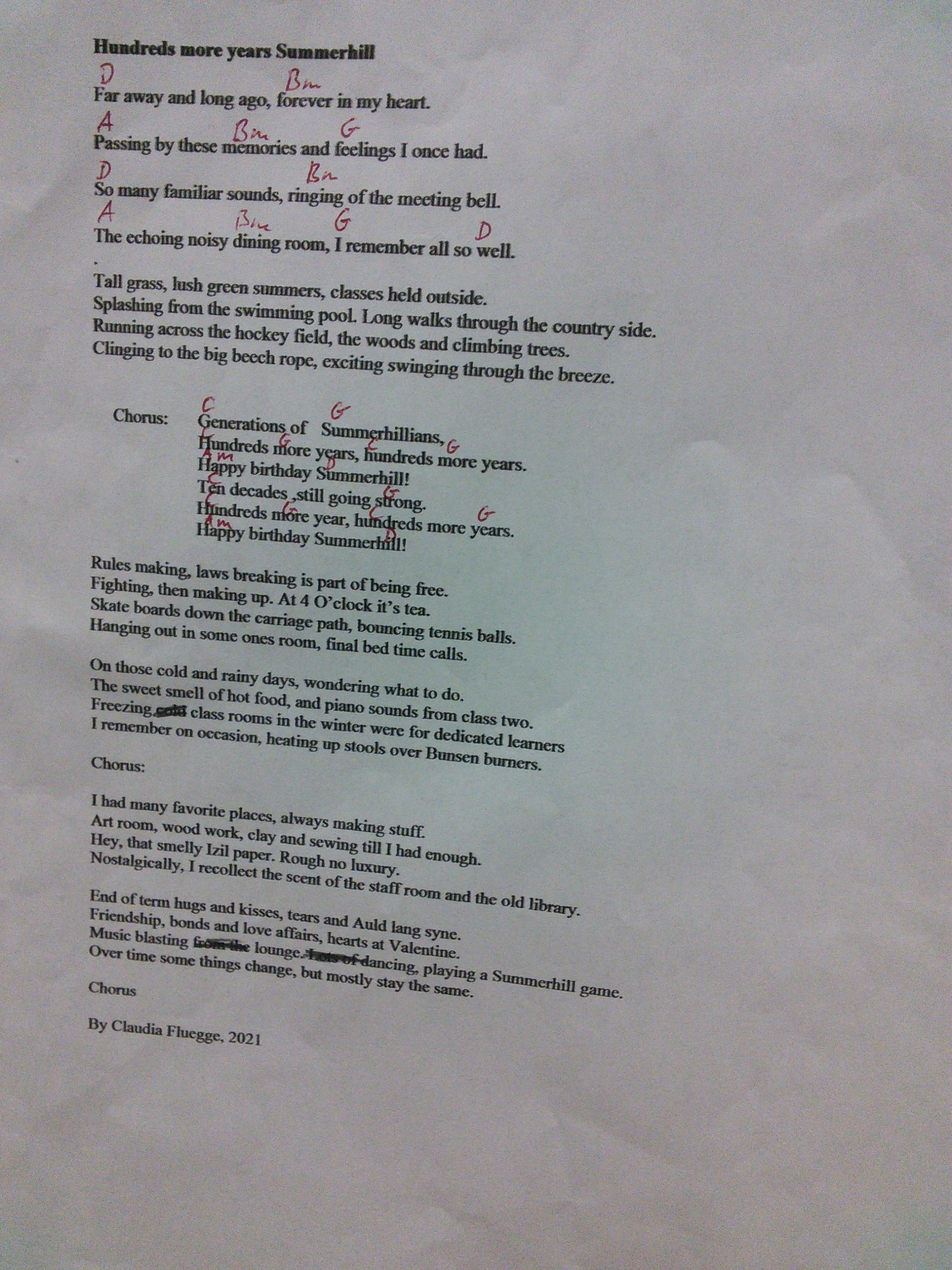 Hundreds more years Summerhill